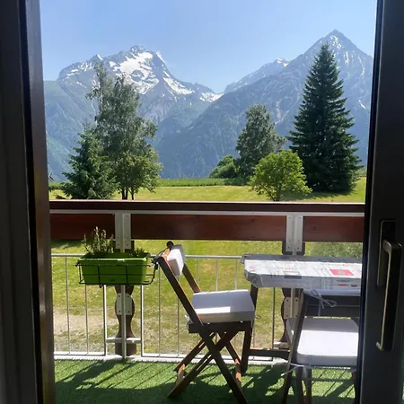 Panoramic Mountain View Apt, 65m2 With Parking, 6 Guests *